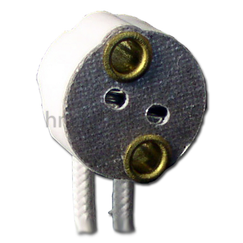LH0439 - Bi-Pin Halogen
Socket - G4,G5.3, G6.35 Base
- 18&quot; Leads