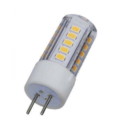 4.5W/LED/GY6.35/CL/830/12V/1CD 4.5 Watt Mini LED; GY6.35 