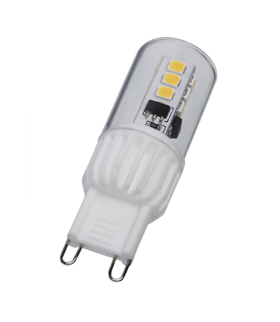 3.5W/LED/G9/830/CL/120V/1CD 3.5 Watt Mini LED; G9 Base; 