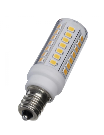 5W/LED/E12/CL/830/120V/1CD 5 Watt Mini LED; Candelabra 