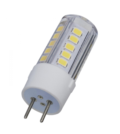 4.5W/LED/GY6.35/CL/850/12V 4.5 Watt T6 LED; Clear Finish; 