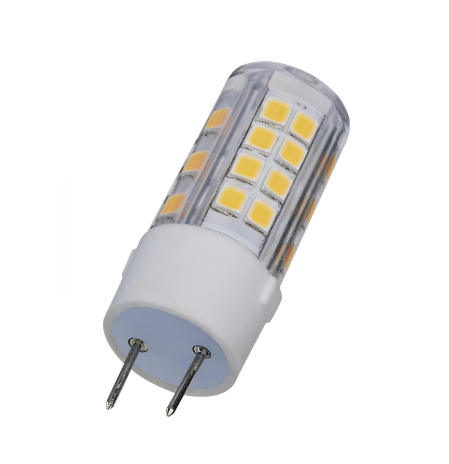 4.5W/LED/G8/CL/830/120V 4.5 Watt T6 LED; Clear Finish; 