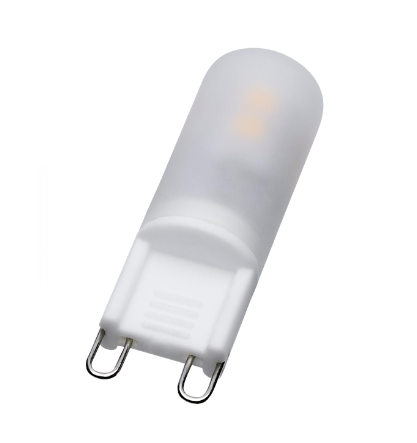 2W/LED/G9/FR/830/120V 2 Watt T4 LED; Frost Finish; 