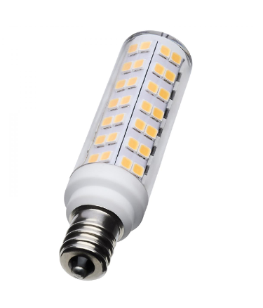 6.5W/LED/E12/CL/830/120V 6.5 Watt T6 LED; Clear Finish; 