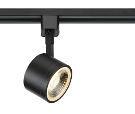 TH402
LED Round Track Head 24 12W 
3000K 120V Matte Black Finish 
24 Deg Beam Angle Integrated 
Base Dimmable