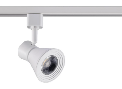 TH632
LED Cinch Track Head 24 12W 
3000K 120V Matte White Finish 
24 Deg Beam Angle Integrated 
Base Dimmable
