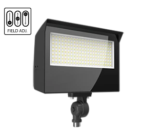 X22-80 - LED Flood 120/277V  Watt Sel 50/60/70/80W CCT Sel 